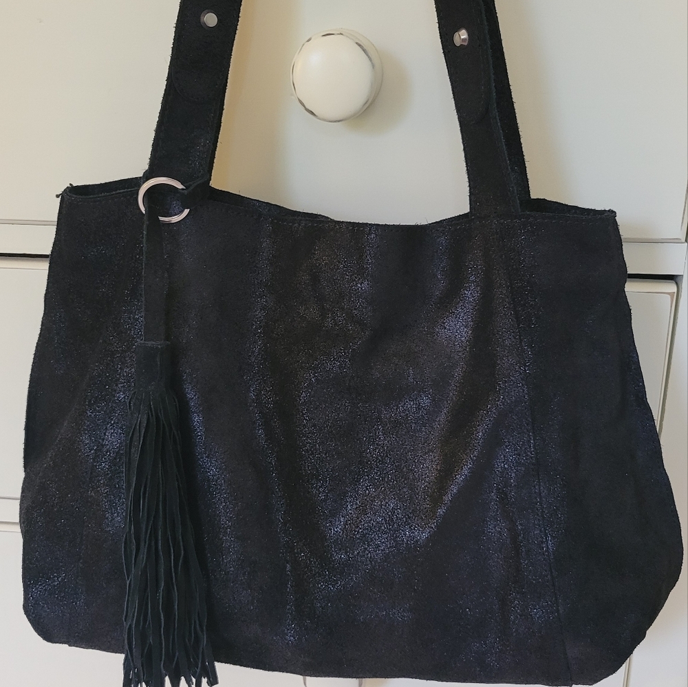 Banana Republic Midnight Black Hobo Bag